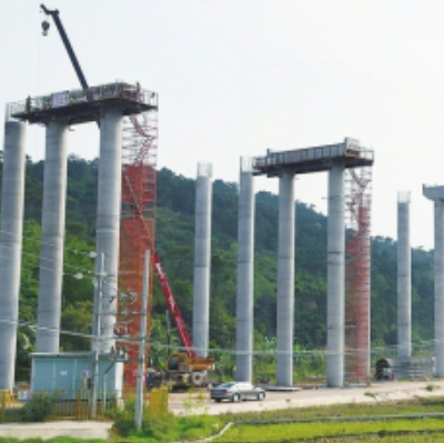 云茂高速大桥应力应变检测